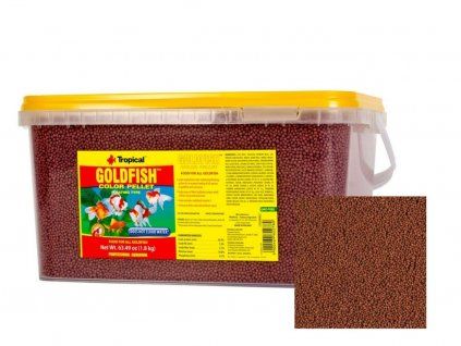 tropical goldfish colour pellet